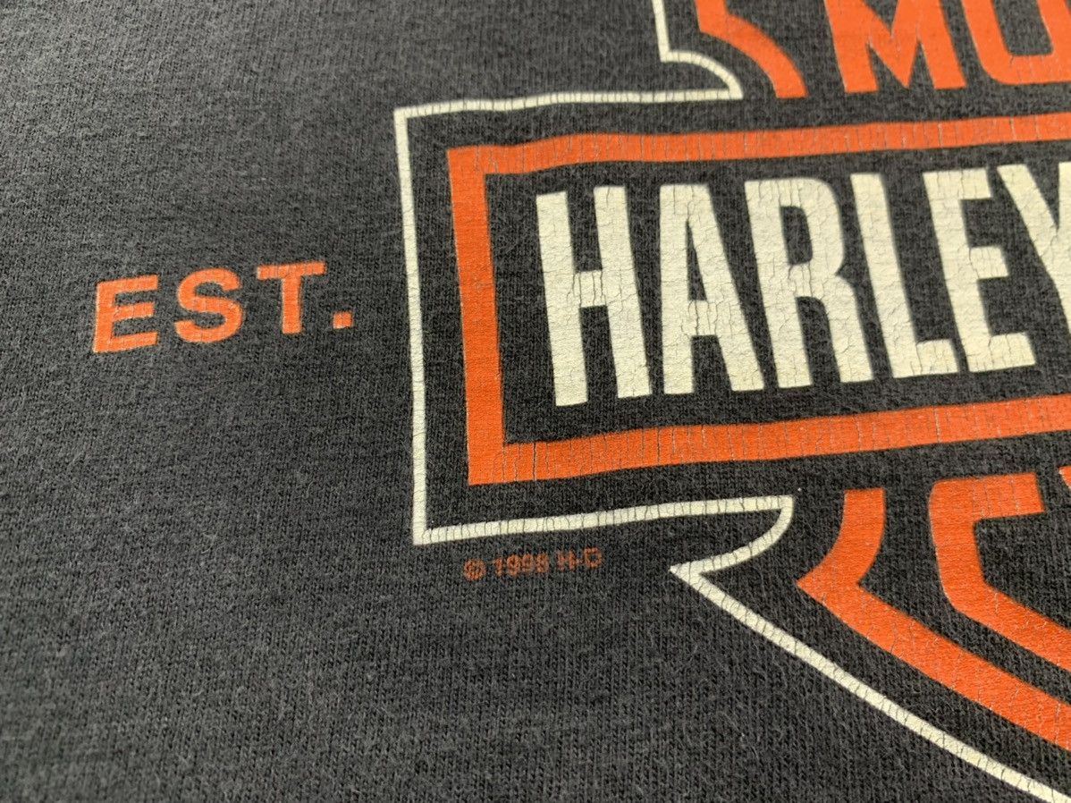 Harley Davidson × Vintage Mens vintage t shirt Harley Davidson 1998 Size M Size US M / EU 48-50 / 2 - 10 Thumbnail
