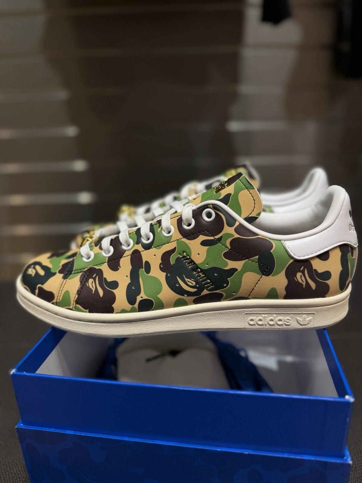 Adidas adidas BAPE x Stan Smith 30th Anniversary Size 9.5 Men’s New Size US 9.5 / EU 42-43 - 8 Thumbnail