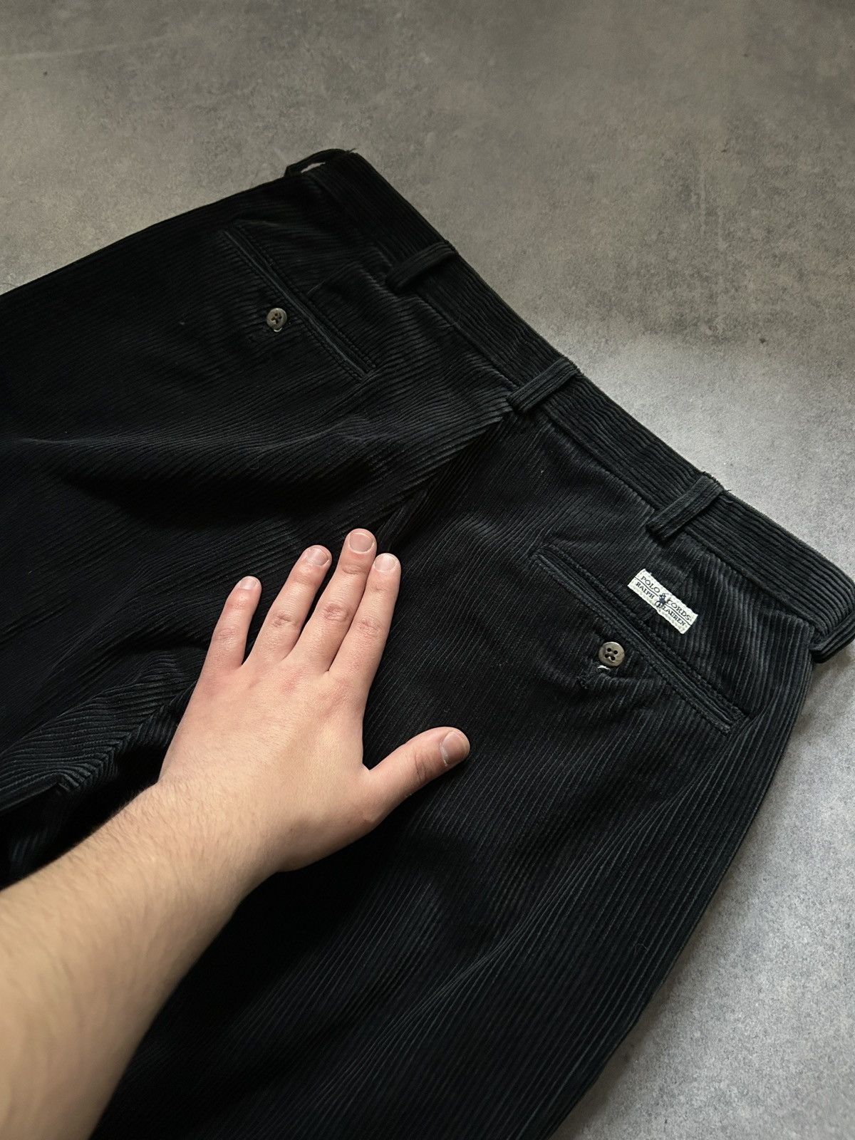 Polo Ralph Lauren Vintage Polo Ralph Lauren Andrew pants Corduroy pants Size US 34 / EU 50 - 4 Thumbnail