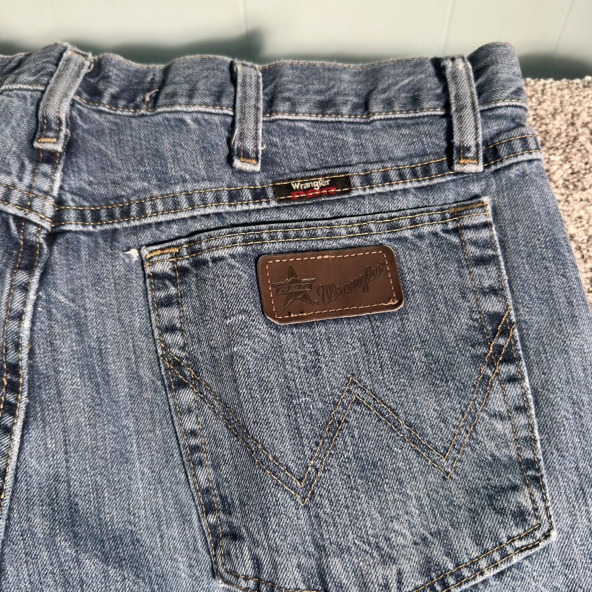 Wrangler Wrangler pbr jeans 34x30 Size US 34 / EU 50 - 7 Thumbnail