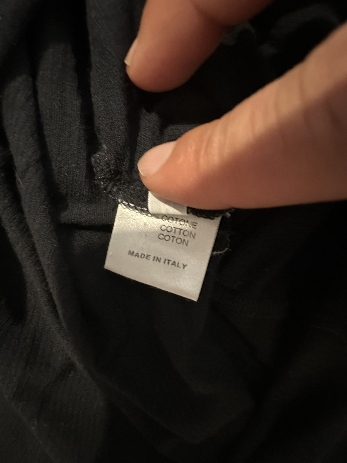 Balmain Balmain Ribbed Long Sleeve T Shirt Size US M / EU 48-50 / 2 - 5 Thumbnail