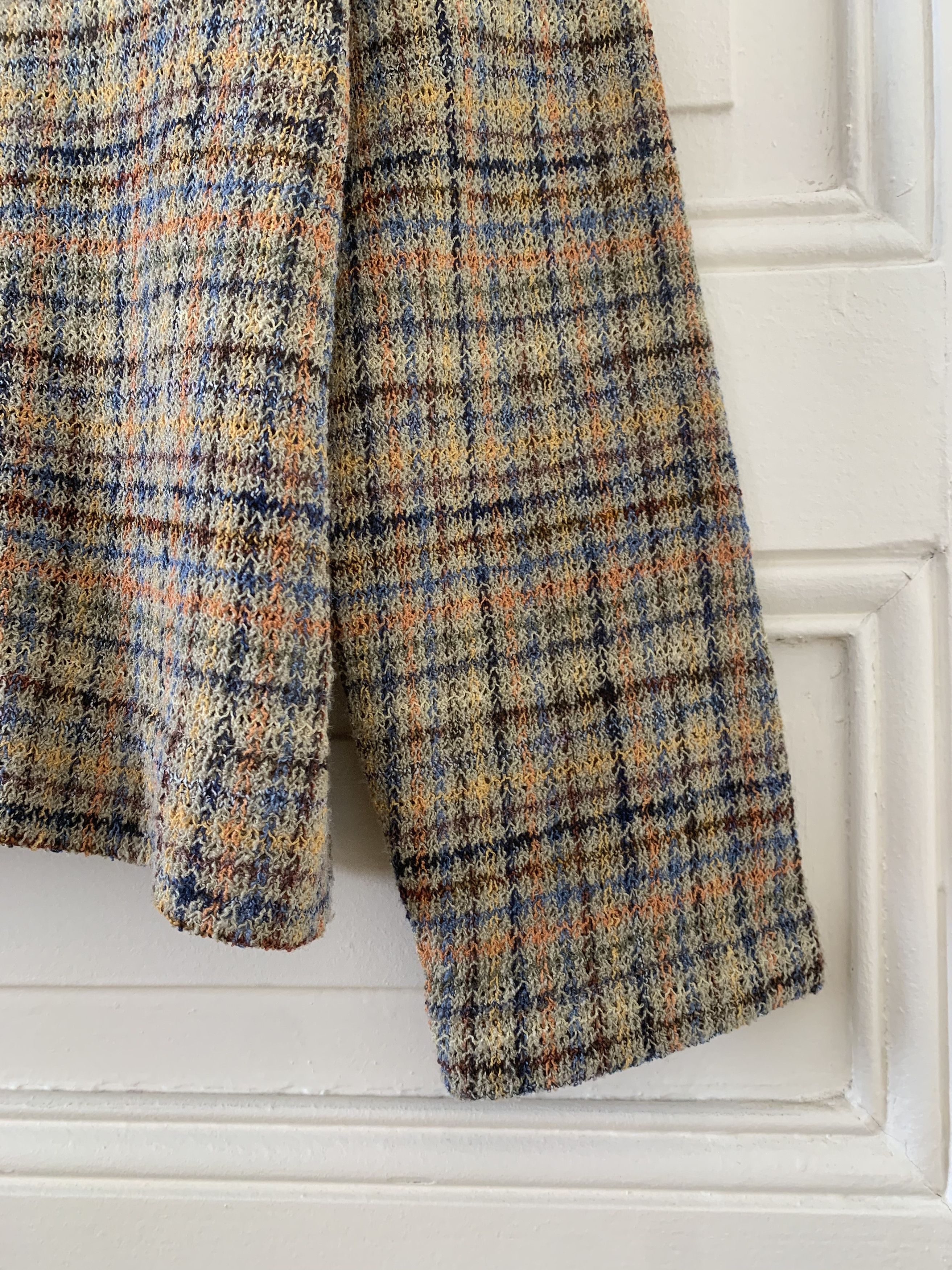 Vintage Tweed Blouse Size M / US 6-8 / IT 42-44 - 6 Thumbnail