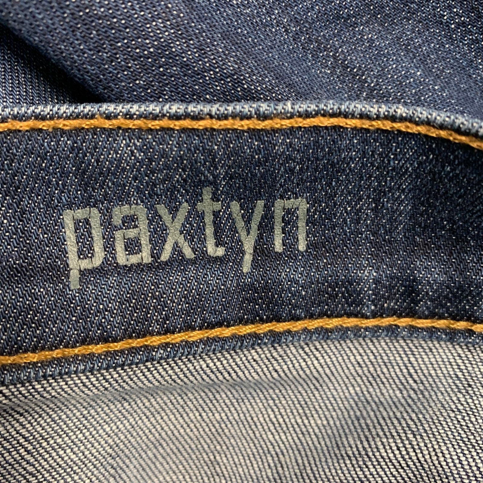 7 For All Mankind 7 FOR ALL MANKIND 30 Paxtyn Indigo Wash Denim Zip Fly Jeans Size US 30 / EU 46 - 6 Thumbnail