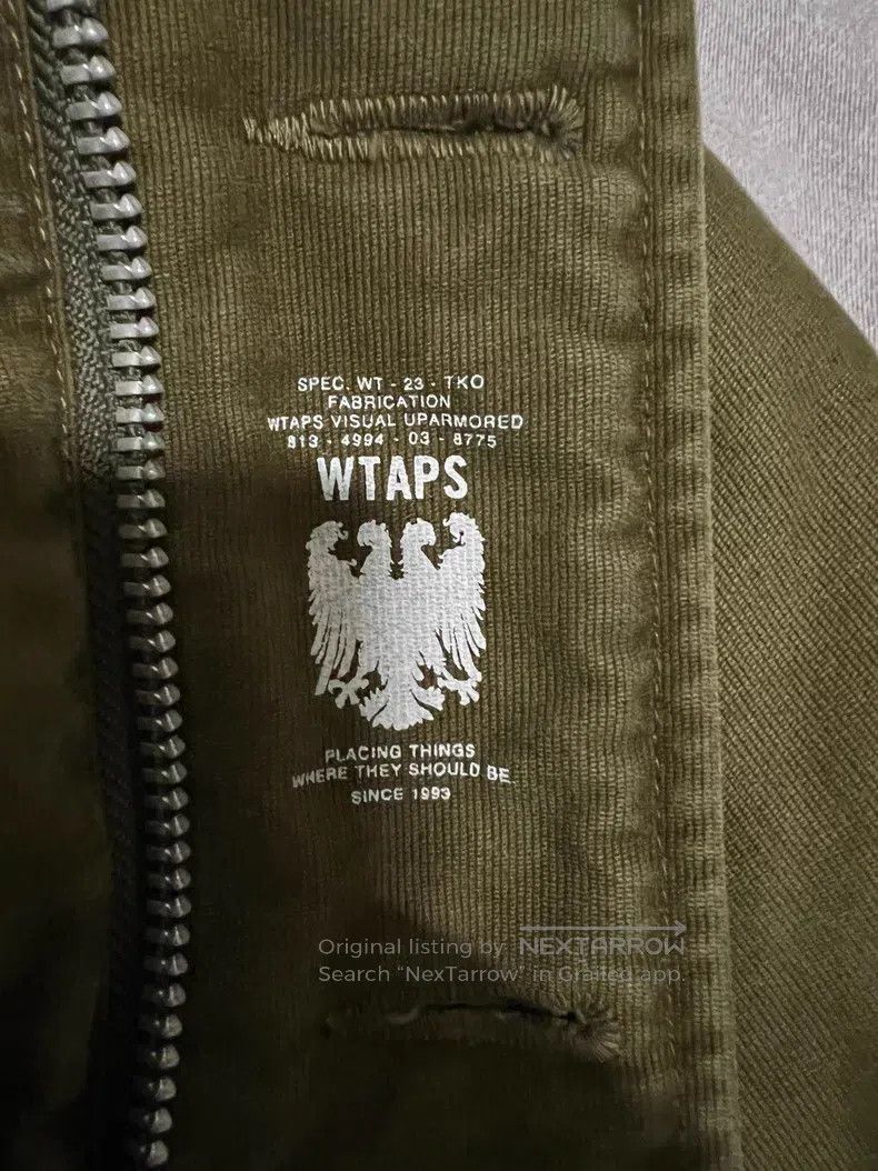 Wtaps Wtaps Military green thick jacket Size US S / EU 44-46 / 1 - 9 Thumbnail