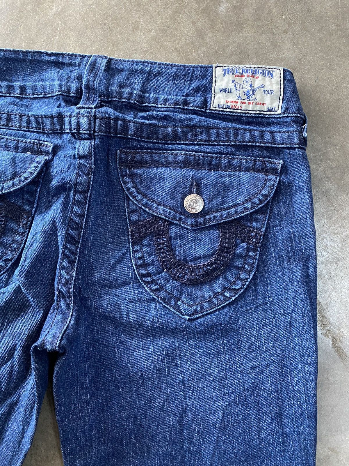 True Religion × Vintage Flare Vintage True Religion Section Becky Size 31" - 3 Thumbnail