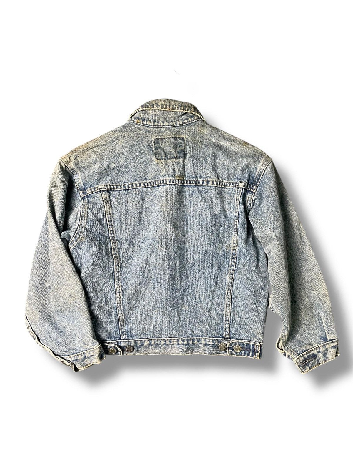 Gap × Vintage VTG Gap Denim Jacket Women (4) Size XS / US 0-2 / IT 36-38 - 7 Thumbnail
