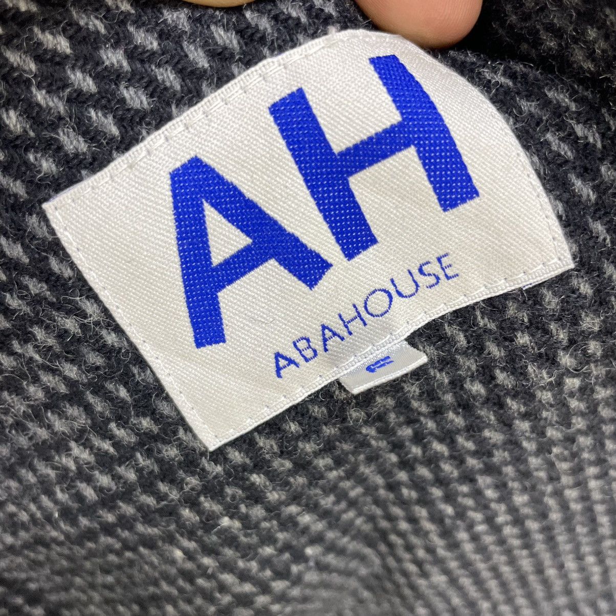 ABAHOUSE × Yohji Yamamoto 💥Vintage Abah House Long Coat Wool Hoodie Jacket Size M / US 6-8 / IT 42-44 - 6 Thumbnail