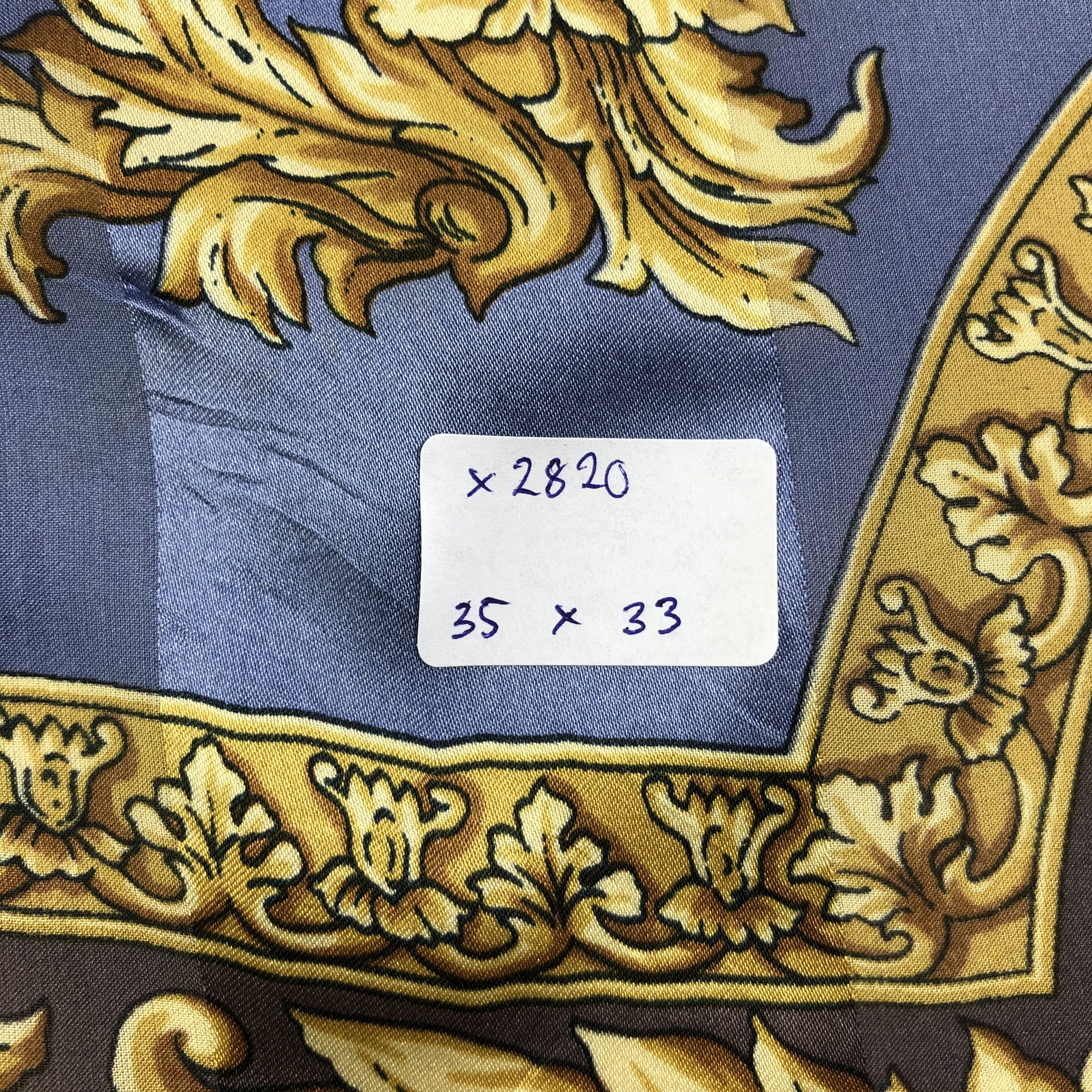 Vintage Vintage La Missi Paris Silk Scarf Size ONE SIZE - 7 Thumbnail