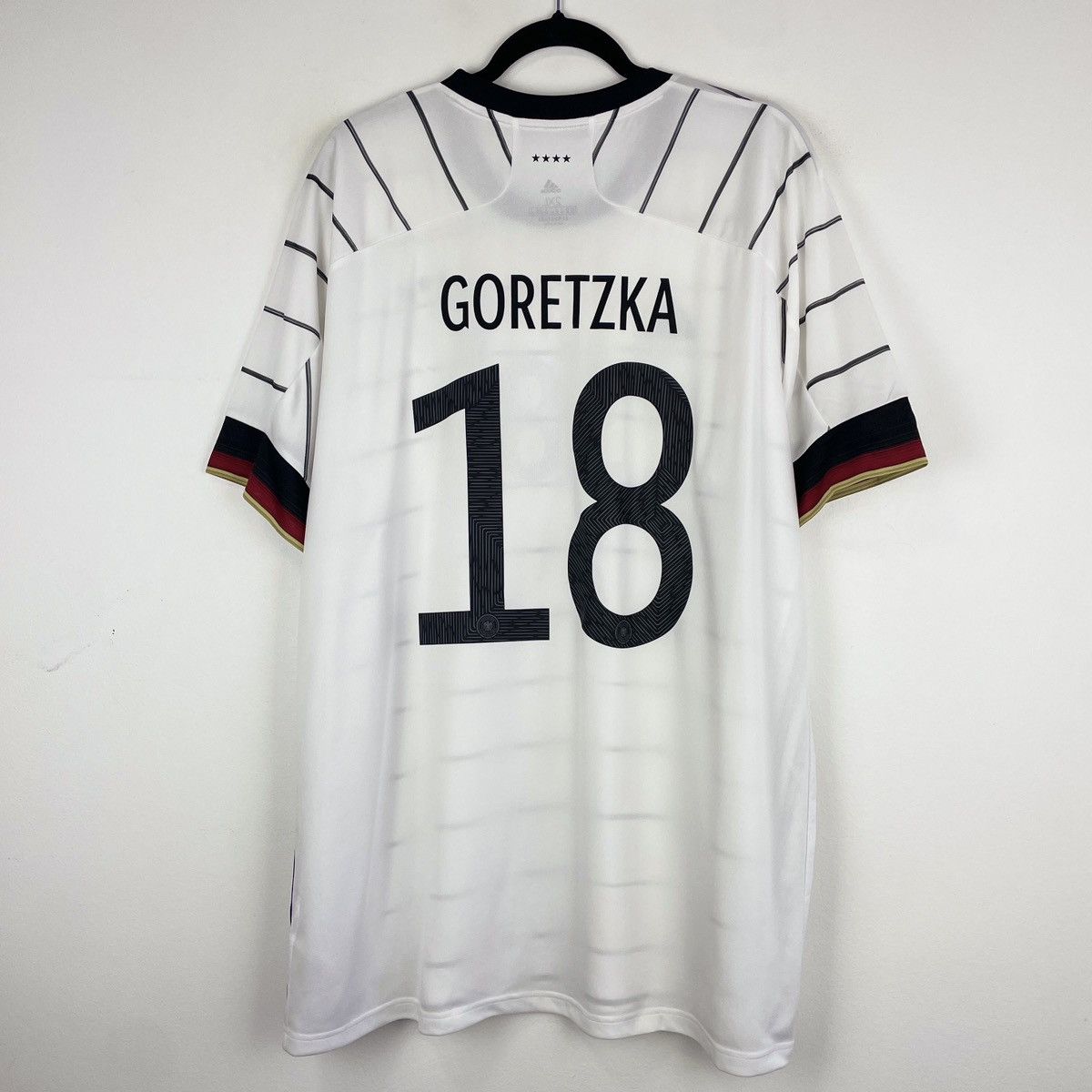 Adidas Germany Leon Goretzka Home Jersey Adidas Shirt 2019/2021 2XL Size US XXL / EU 58 / 5 - 1 Thumbnail