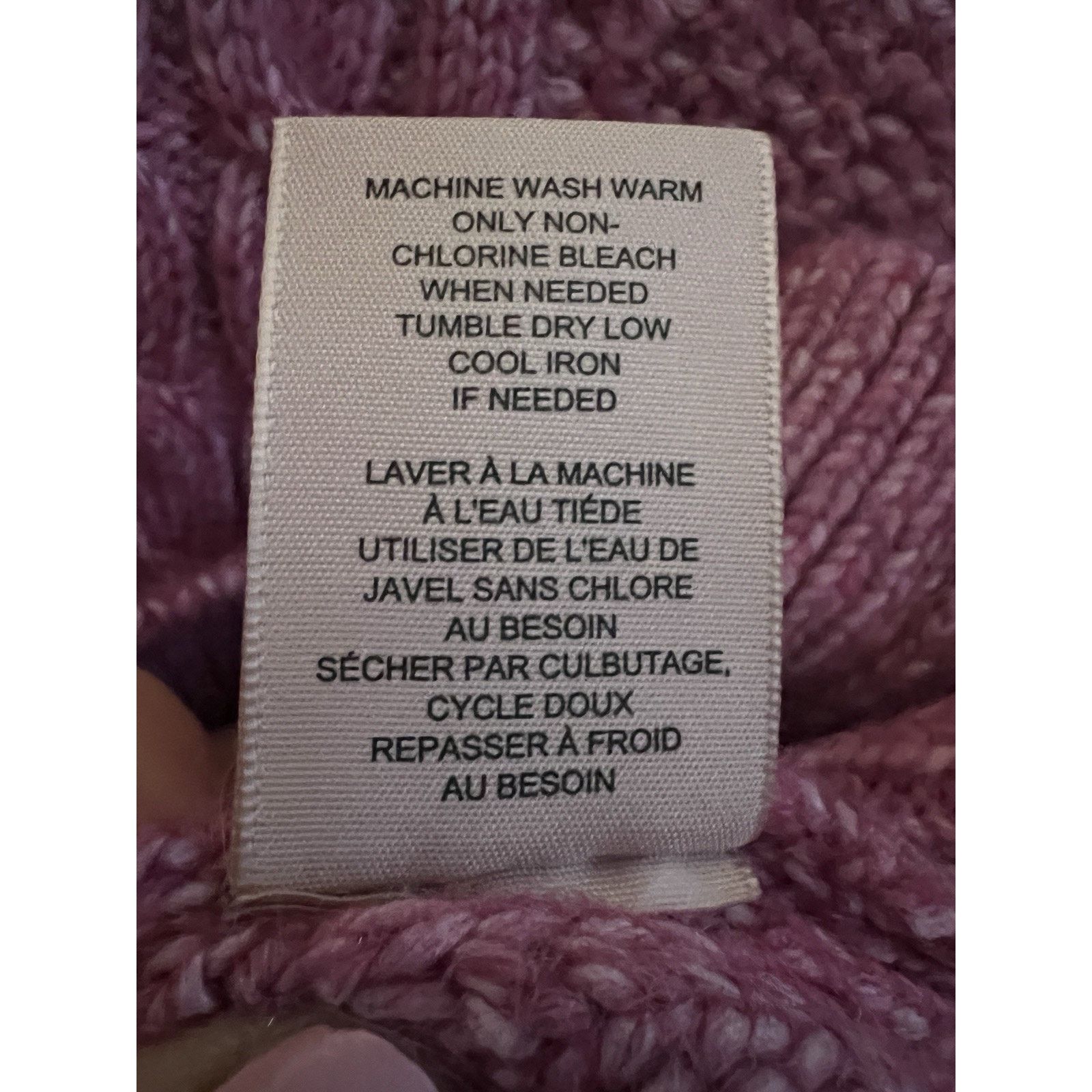 Other Philosophy Chunky Cable Knit Pink Pullover Sweater Medium Size M / US 6-8 / IT 42-44 - 7 Thumbnail