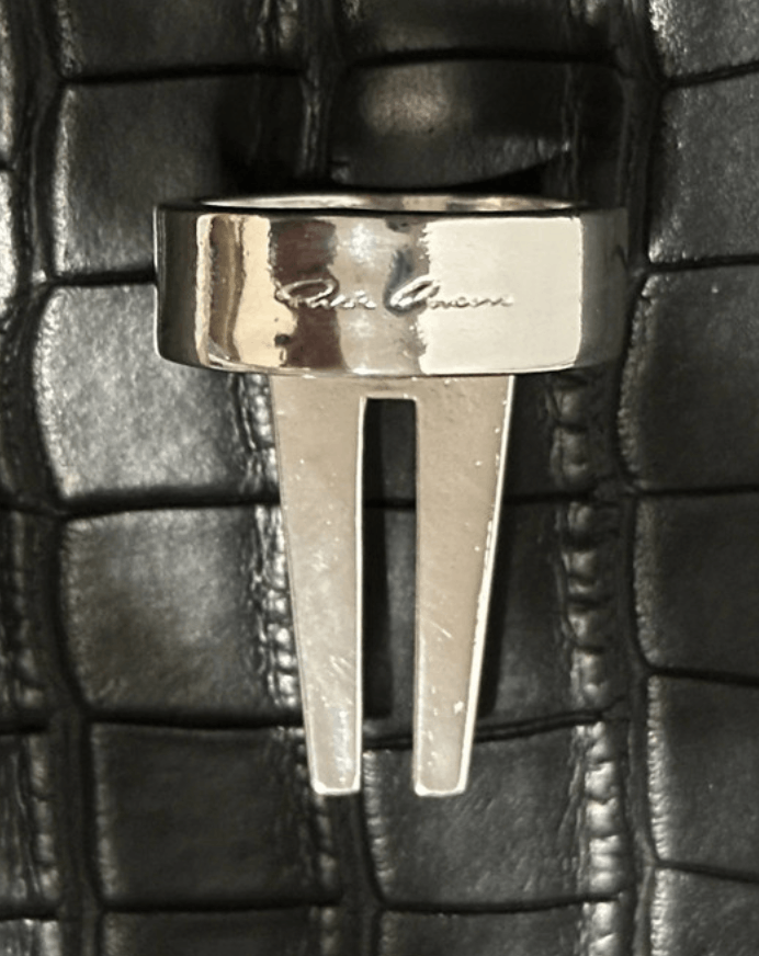 Rick Owens Rick Owens Silver Ring Braclet Necklace Avant Garde EX0237 Size ONE SIZE - 3 Thumbnail