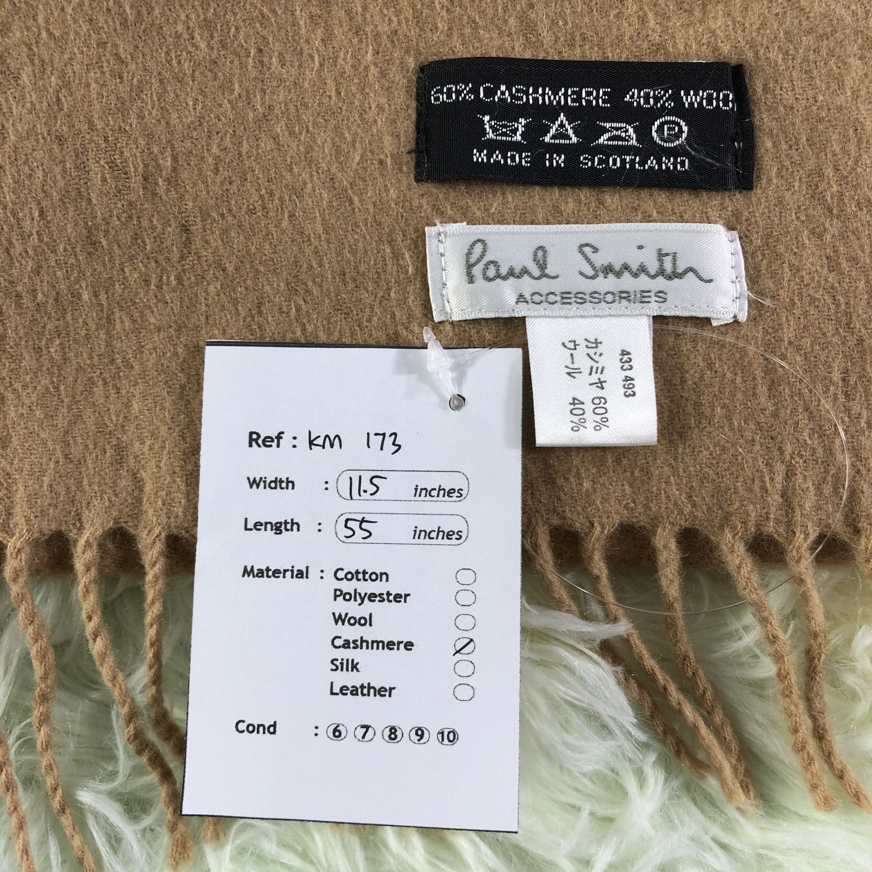 Paul Smith Paul Smith Scarf / Muffler / Neckwear - KM173 Size ONE SIZE - 6 Thumbnail