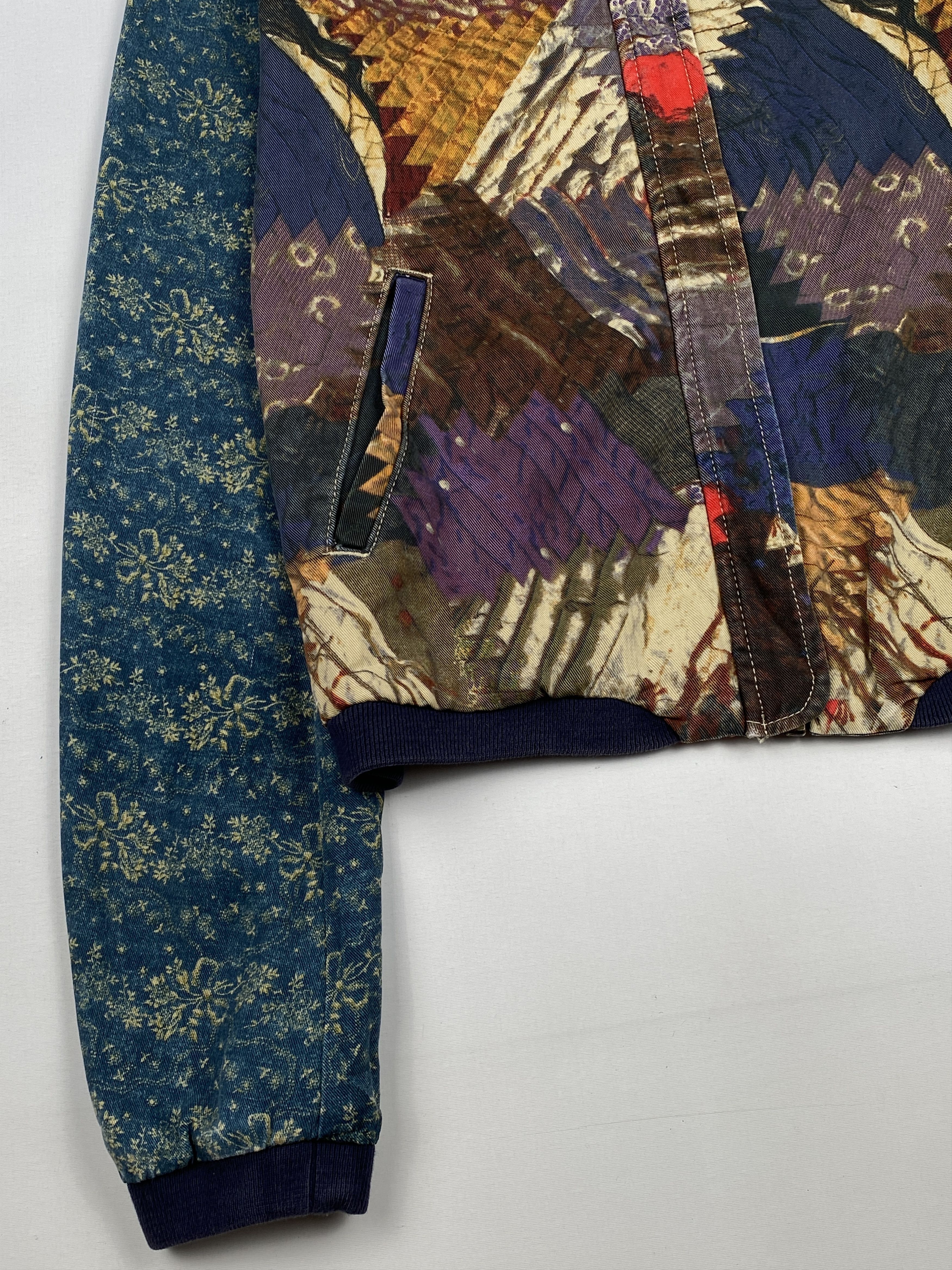 Denim & Supply Ralph Lauren Patchwork Blouson Jacket Size US XS / EU 42 / 0 - 7 Thumbnail