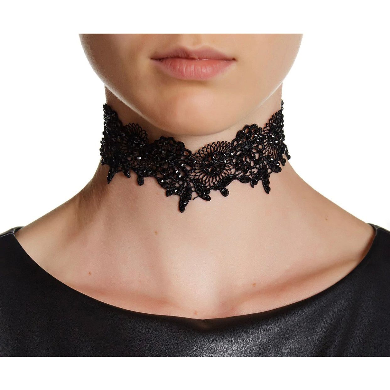 Other Amrita Singh Sanza Yellow Lace Choker Size ONE SIZE - 2 Thumbnail