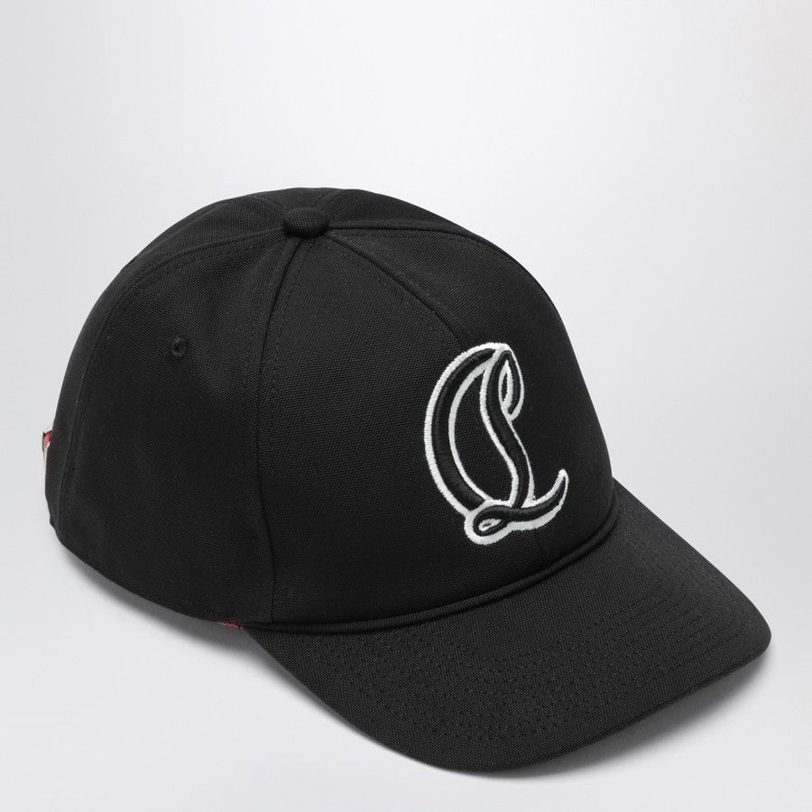 Christian Louboutin o1d2blof0226 Size: M / Baseball Cap / Hat in Black Size ONE SIZE - 1 Thumbnail