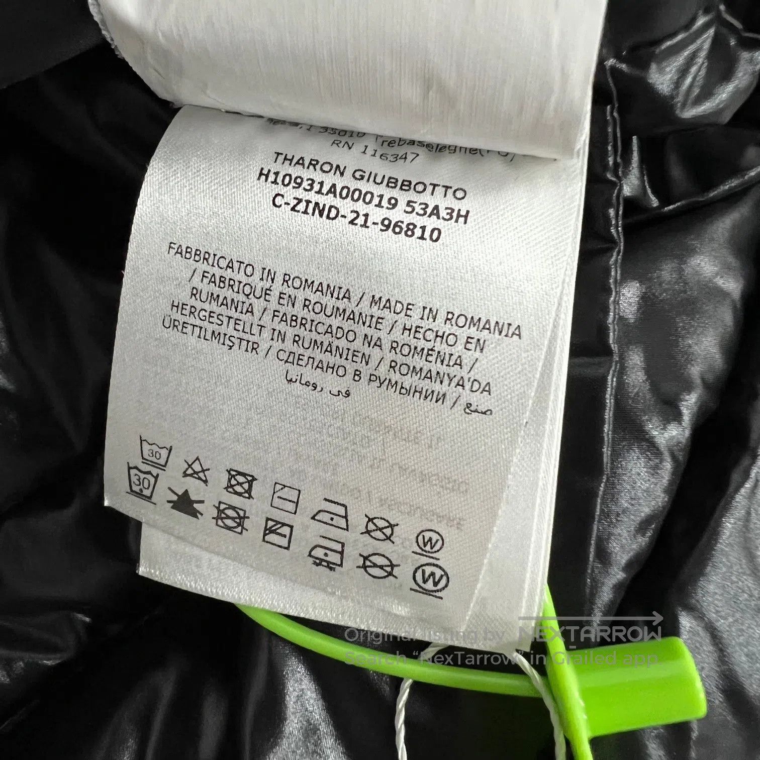 Moncler Moncler size 1 Tharon series bid-ridden down jacket| Size US S / EU 44-46 / 1 - 7 Thumbnail