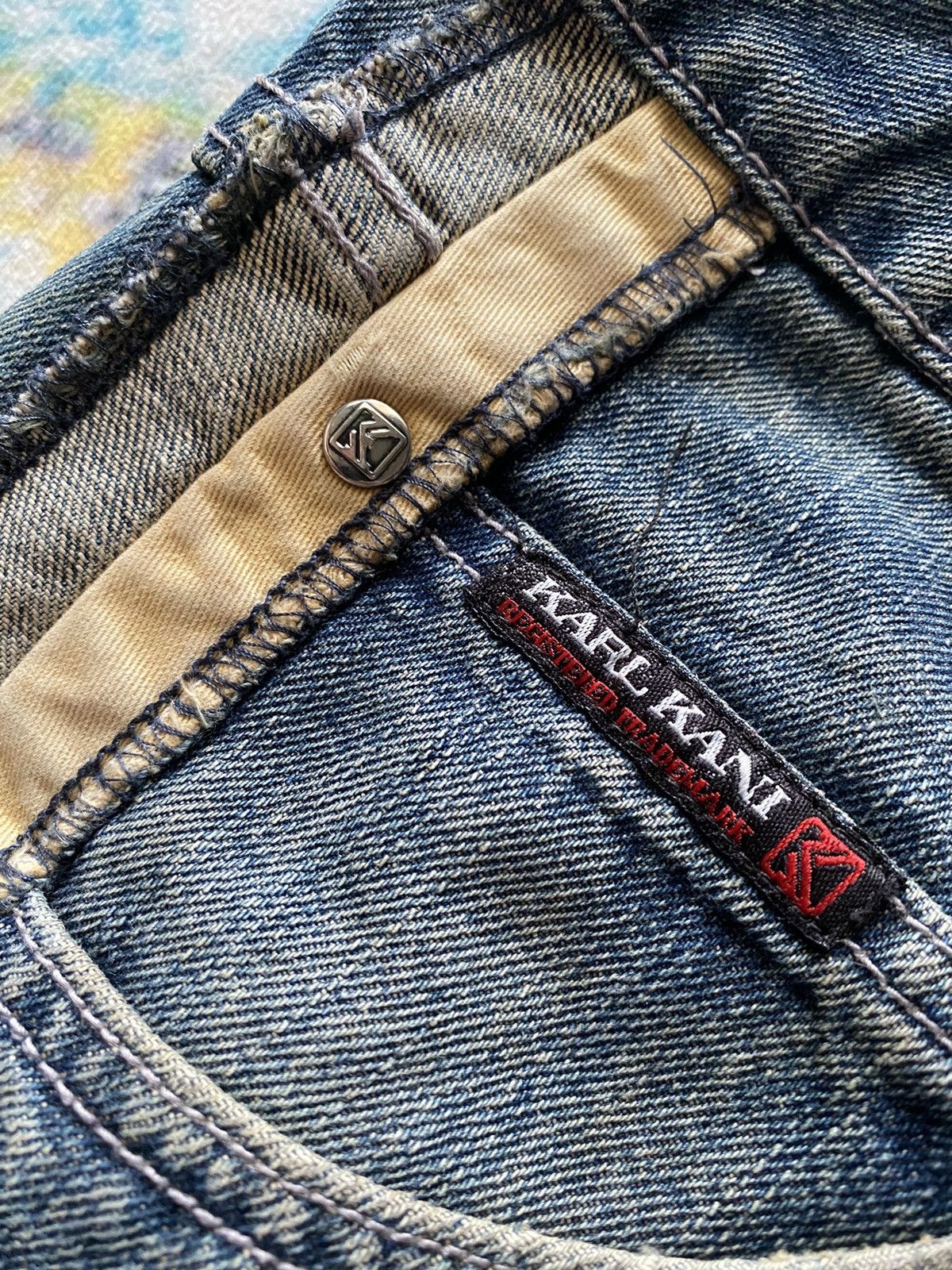 JNCO × Karl Kani Vintage Hip Hop Jeans Karl Kani Rare item Size US 30 / EU 46 - 10 Thumbnail