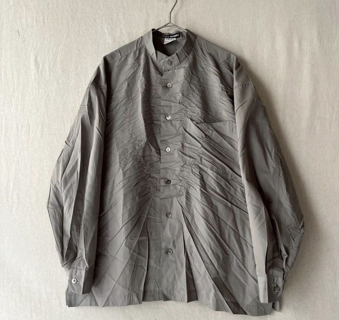Issey Miyake ISSEY MIYAKE 1993AW Pleats Shirt Size US M / EU 48-50 / 2 - 1 Thumbnail