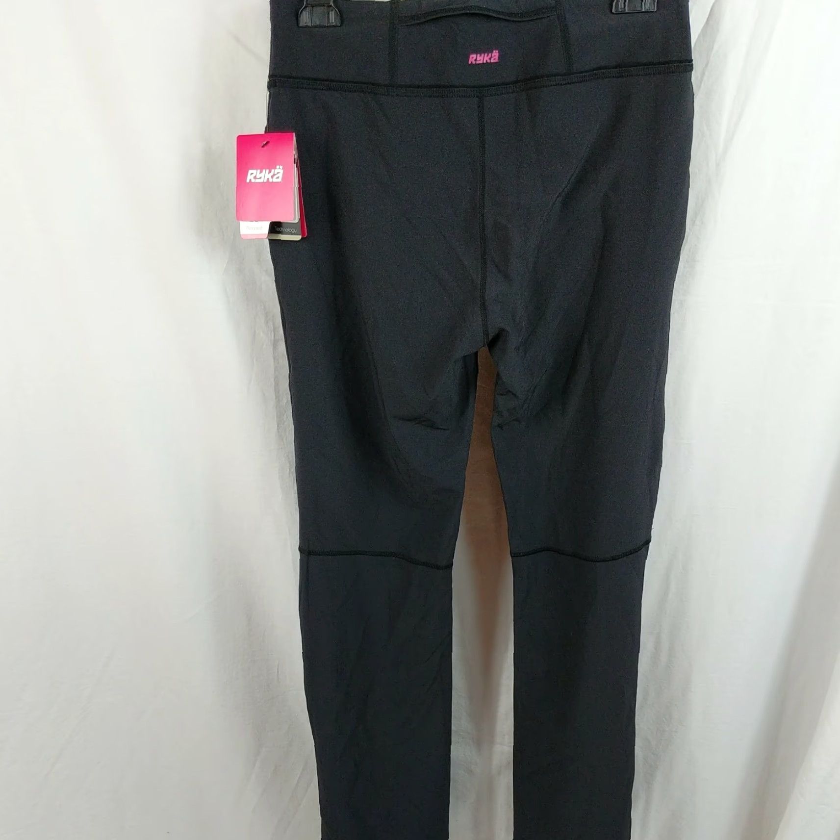Vintage Ryka In Motion Boot Cut Pant Black Size M Regular Womens Active Pants Athleisure with tags Size 32" / US 10 / IT 46 - 6 Thumbnail