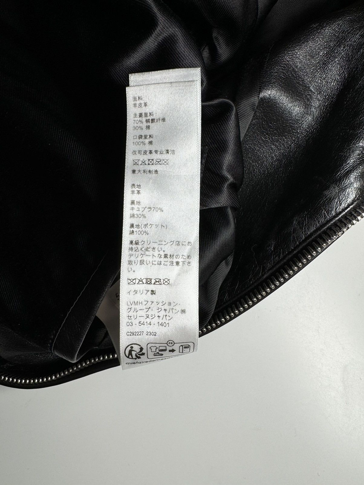 Celine $5.2k Celine Leather Blouson Jacket Size US M / EU 48-50 / 2 - 19 Thumbnail