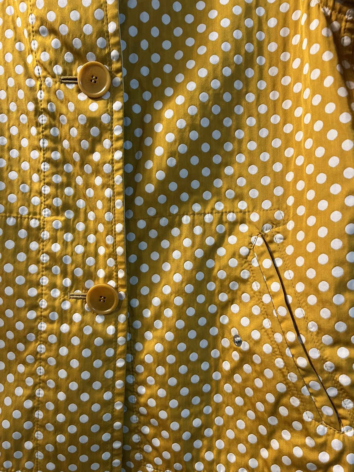 Akris Akris Punto Reversible Pleated Polka Dot Rain Jacket Size XS / US 0-2 / IT 36-38 - 6 Thumbnail