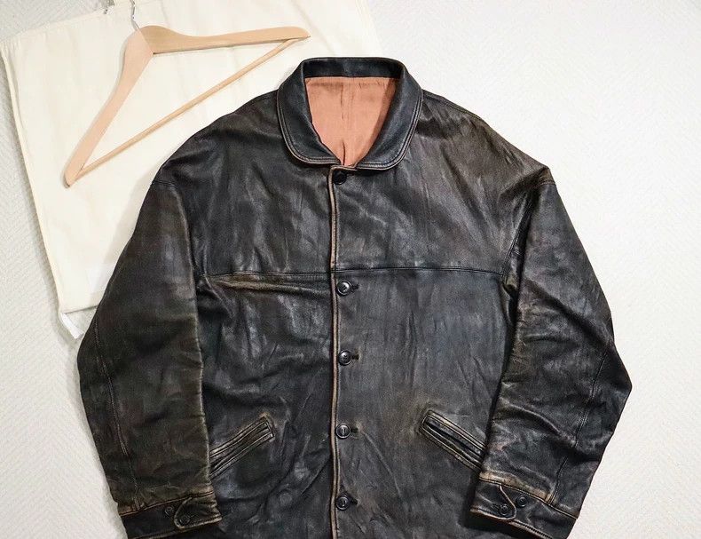 Visvim Visvim Eton Jkt IT Veg.H 22aw Leather - dmc Size US M / EU 48-50 / 2 - 1 Thumbnail