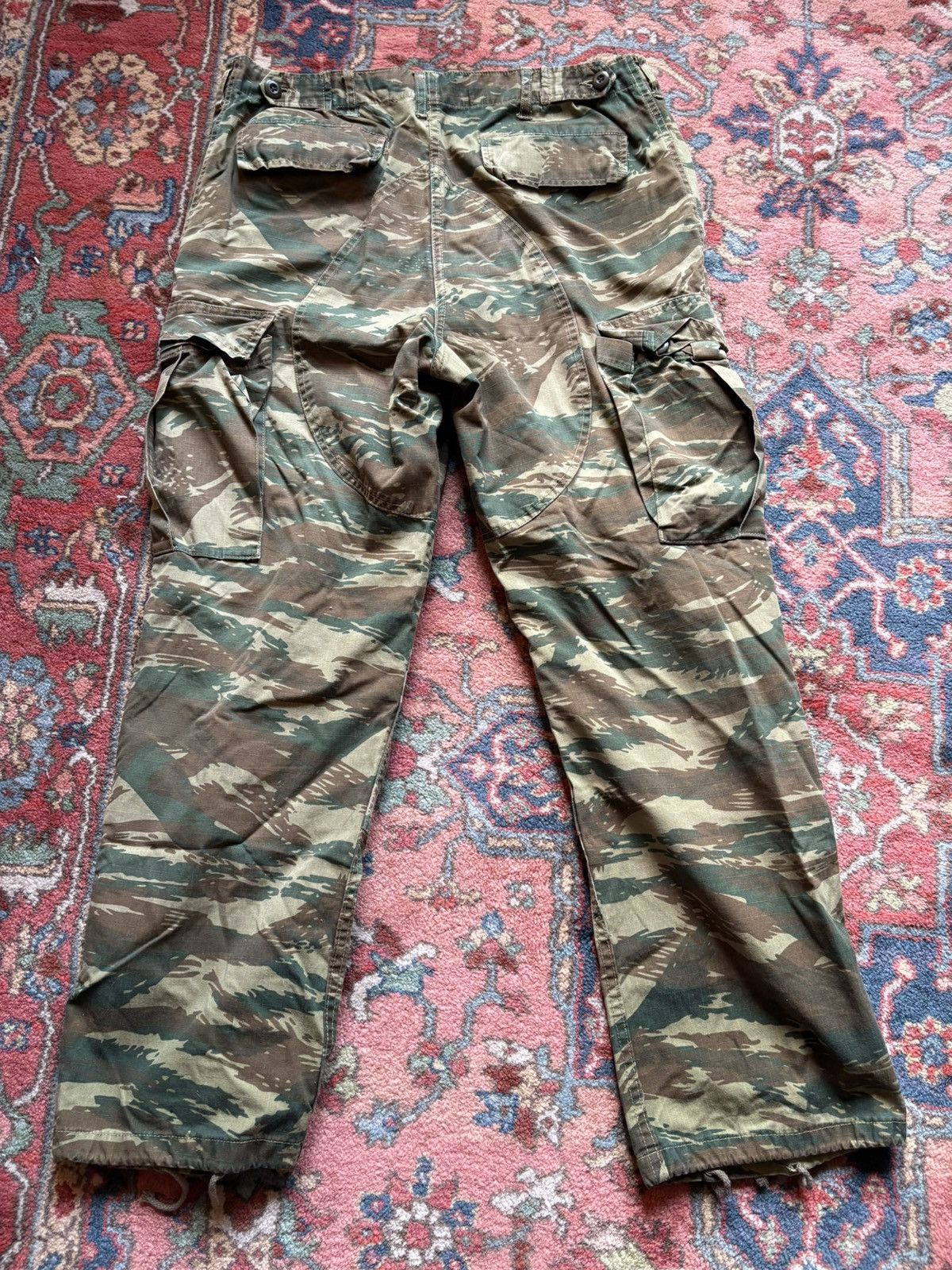 Vintage Camo Greek Army Pants Size US 38 / EU 54 - 5 Thumbnail