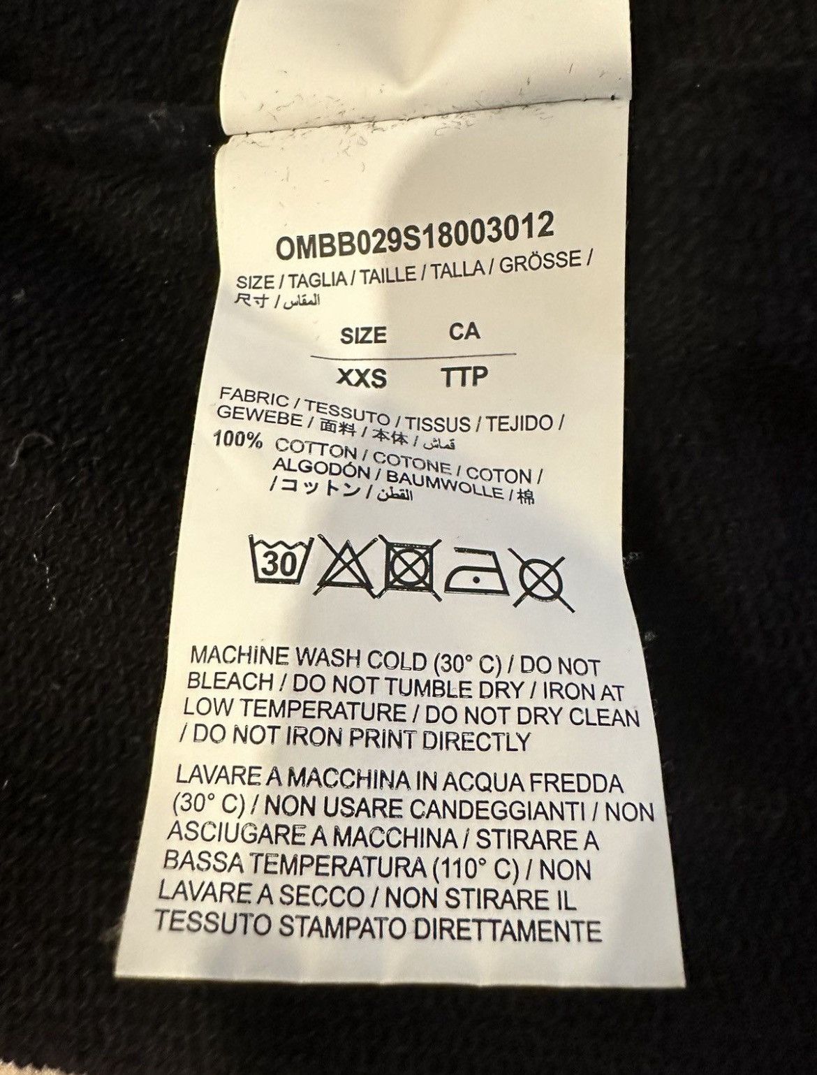 Off-White Off White Hoodie Size US XXS / EU 40 - 8 Thumbnail