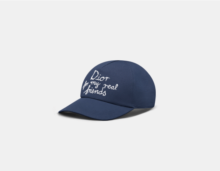 Dior o1w1db11025 583C93 Size : OS / Hat / Cap in Navy Blue Size ONE SIZE - 2 Thumbnail