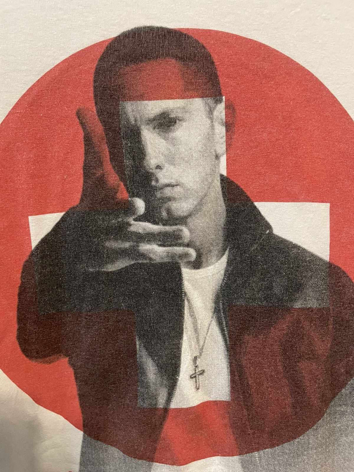 Eminem × Vintage Vtg Eminem Recovery Album Tshirt Size US XL / EU 56 / 4 - 4 Thumbnail