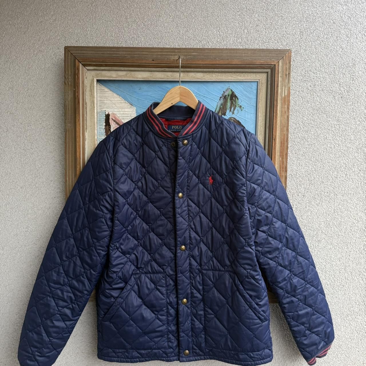 Polo Ralph Lauren Ralph Lauren Polo Quillted Jacket Navy Preppy Size US S / EU 44-46 / 1 - 5 Thumbnail