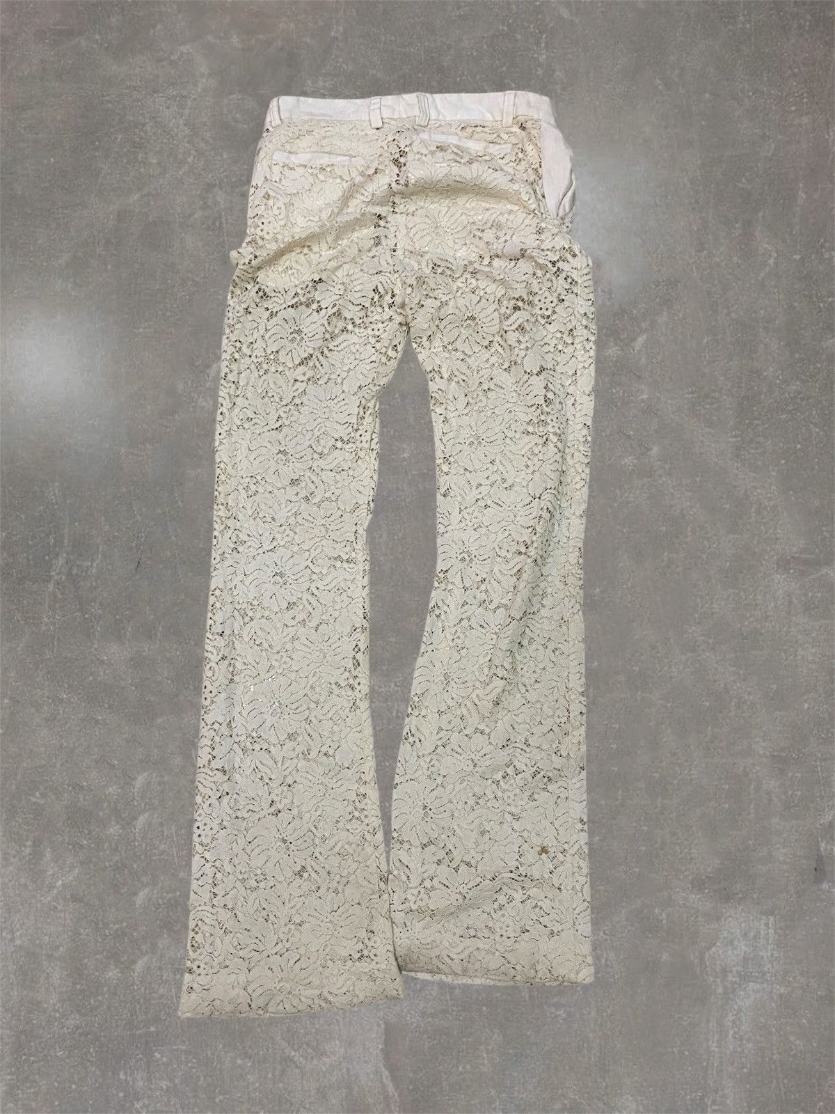 Designer × Issey Miyake × Japanese Brand Takara Wong Flower Pant Size US 31 - 4 Thumbnail