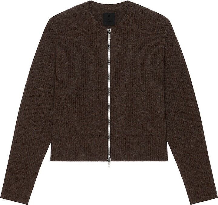 Givenchy o1w1db10325 Oversized Cardigan in Dark Brown Size US S / EU 44-46 / 1 - 1 Preview