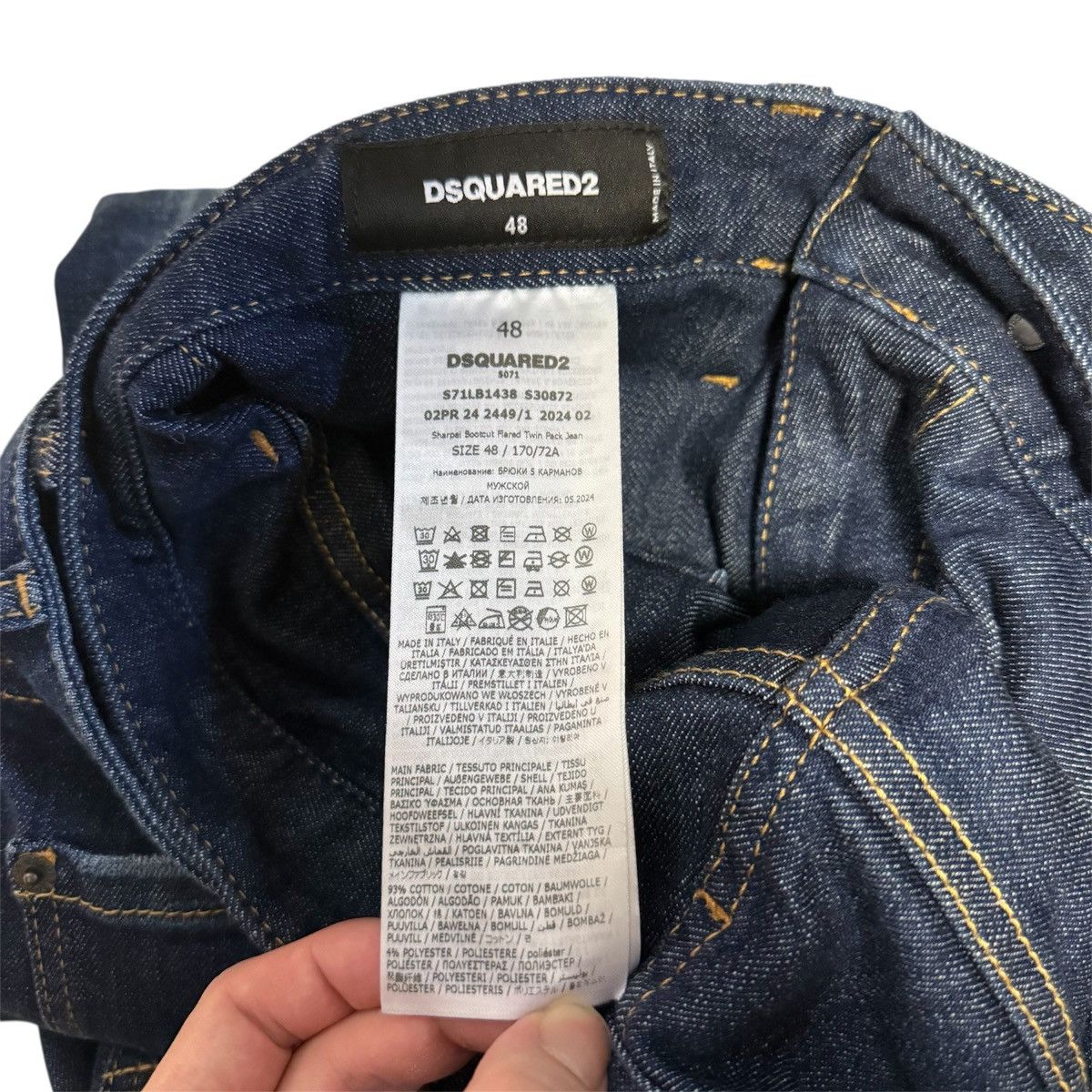 Dsquared2 Dsquared2 - Sharpei bootcut flared twin pack jeans Size US 32 / EU 48 - 5 Thumbnail