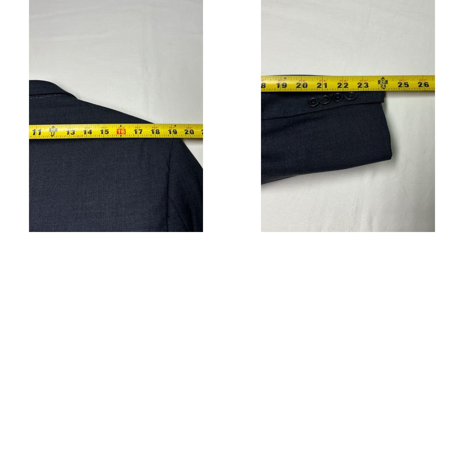 Brooks Brothers Brooks Brothers 346 Men Blazer Wool Blend Stretch Gray 43R Business Formal Suit Jacket Mens Size 40R - 9 Thumbnail