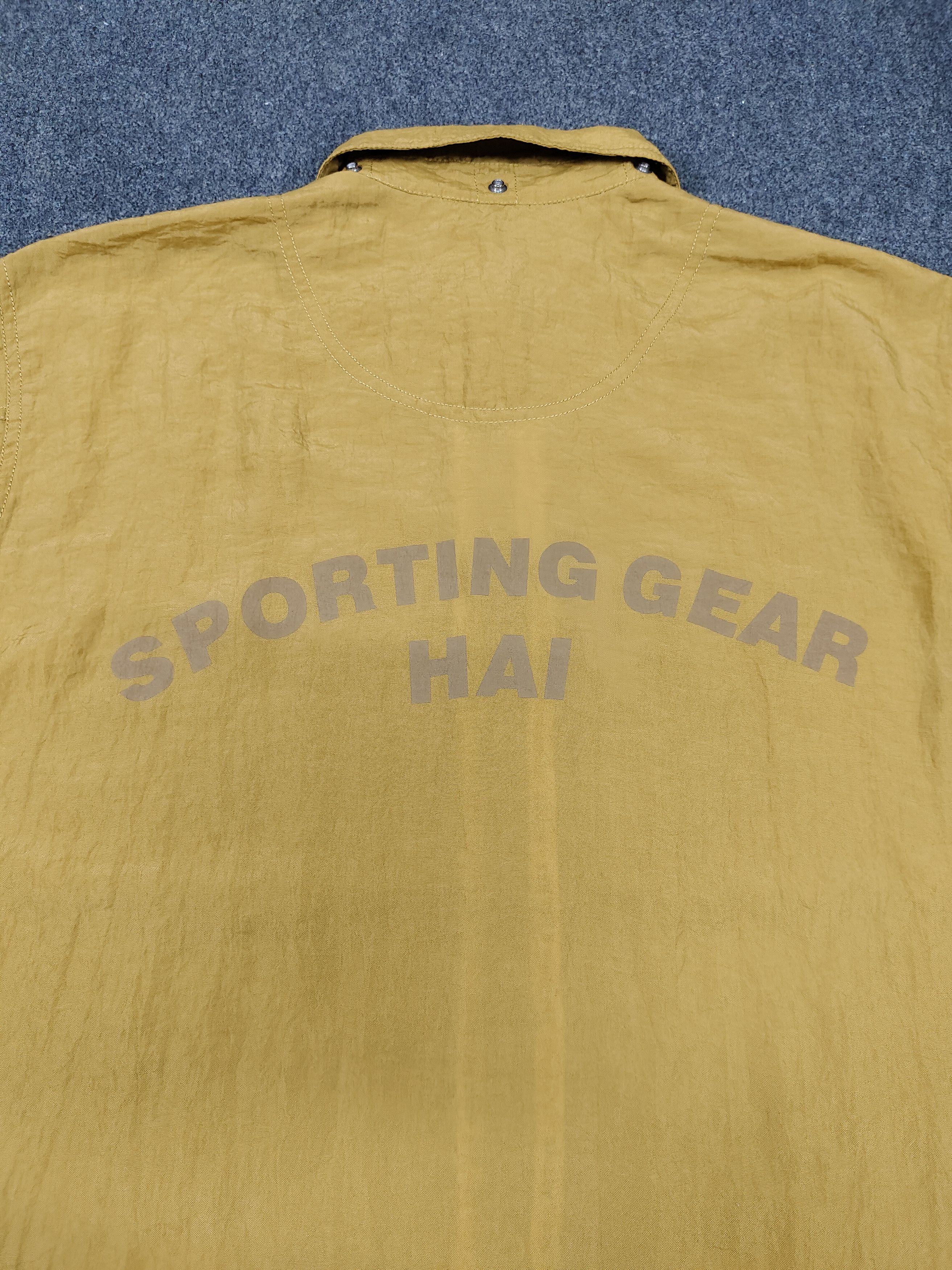 Hai Sporting Gear 90s HAI Sporting Gear🇯🇵 Archive Spellout Logo Nylon Jacket Size US L / EU 52-54 / 3 - 2 Thumbnail