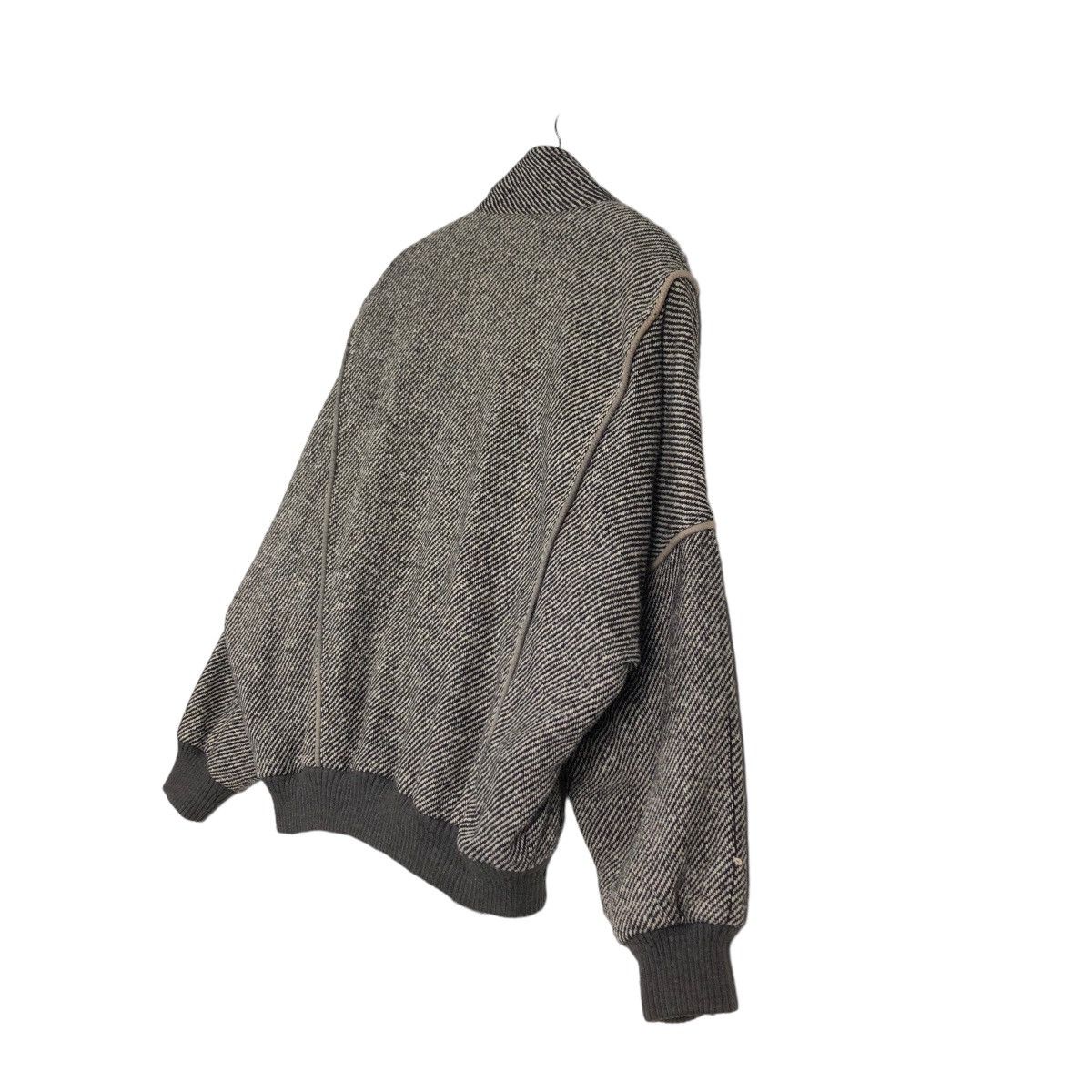 Japanese Brand 📌VINTAGE BOMBER JACKET WOOL HERRINGBONE TOM COLLINS Size US L / EU 52-54 / 3 - 9 Thumbnail