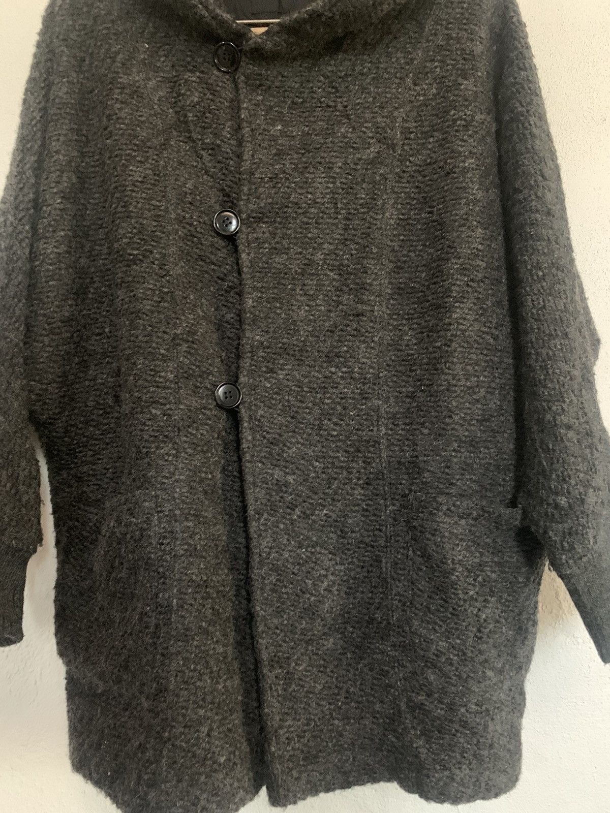 Issey Miyake VINTAGE ZUCCA WOOL LONG PARKA JACKET Size US M / EU 48-50 / 2 - 8 Thumbnail