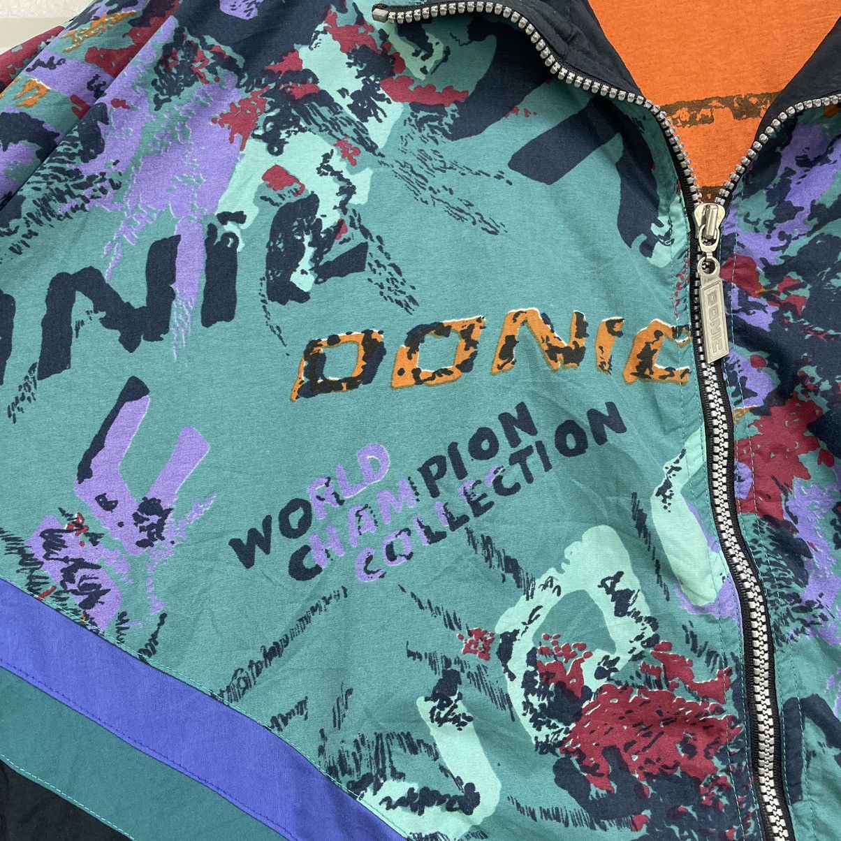All Sport × Vintage Vintage Donic World Champion Collection Full Print Jacket Size US M / EU 48-50 / 2 - 5 Thumbnail