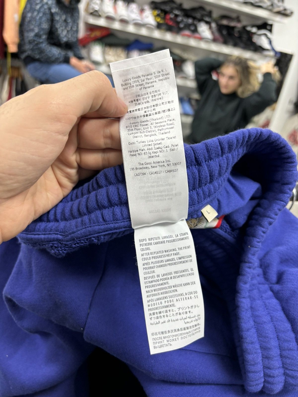 Gucci Gucci Navy Sweatpants Large Size US 34 / EU 50 - 6 Thumbnail