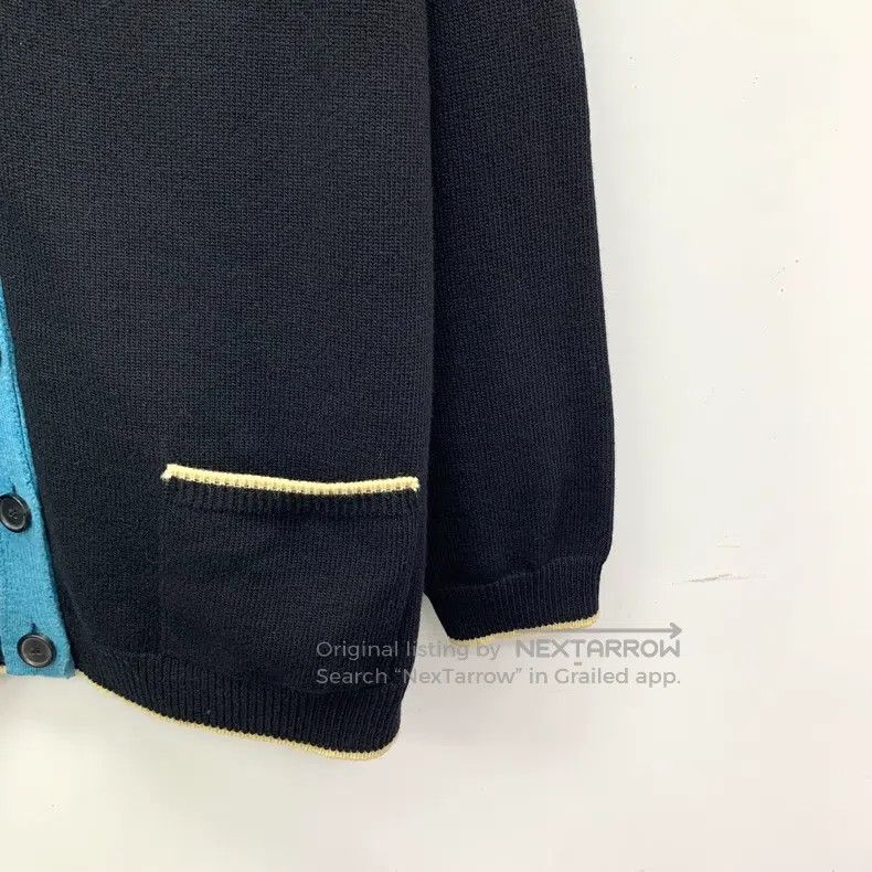 Loewe Loewe Black Logo Embroidered Wool V-neck Single Breasted L Size L / US 10 / IT 46 - 4 Thumbnail