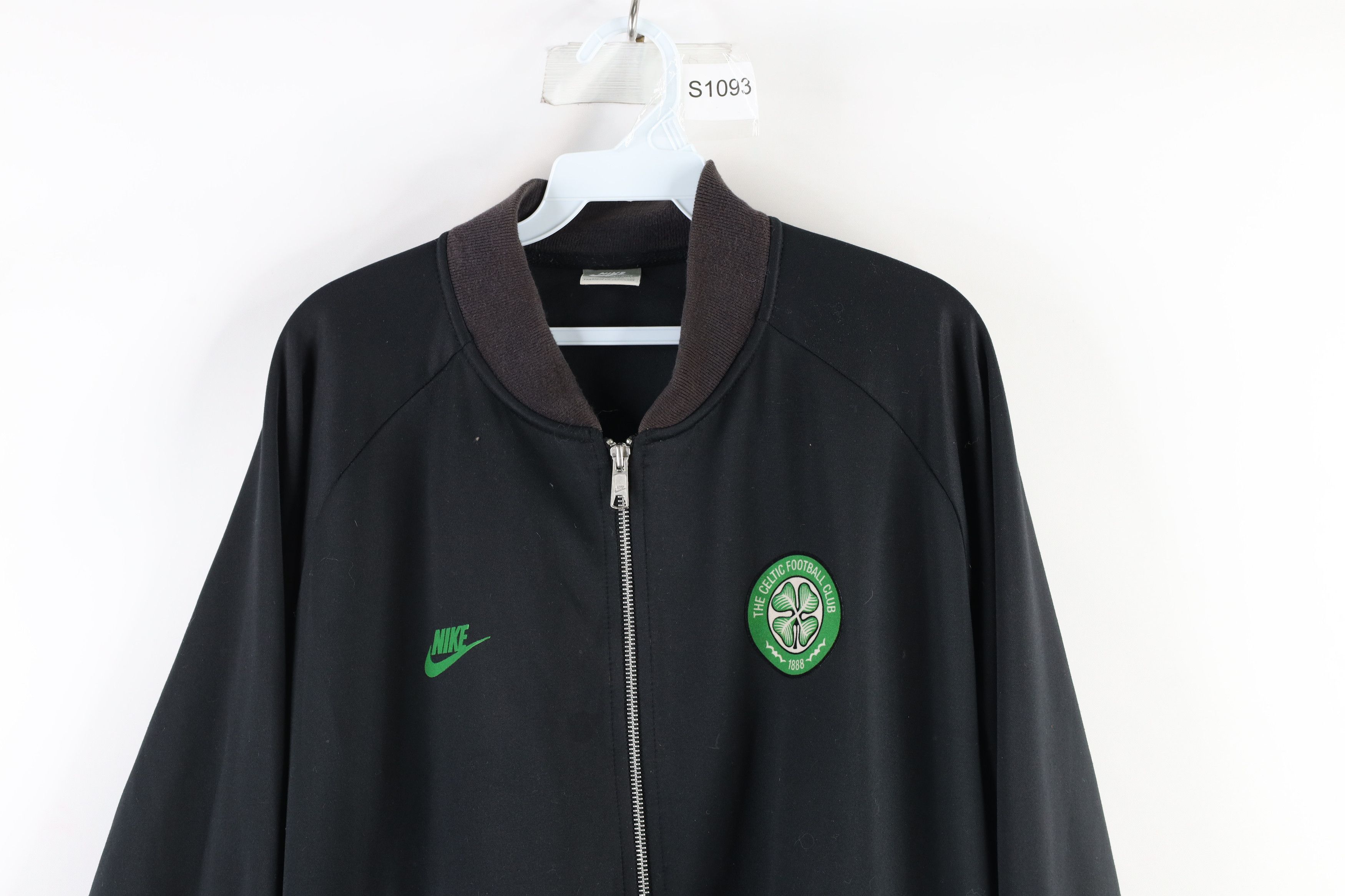 Nike × Vintage Vintage Nike Celtic FC Scotland Soccer Football Jacket Size US XL / EU 56 / 4 - 2 Thumbnail