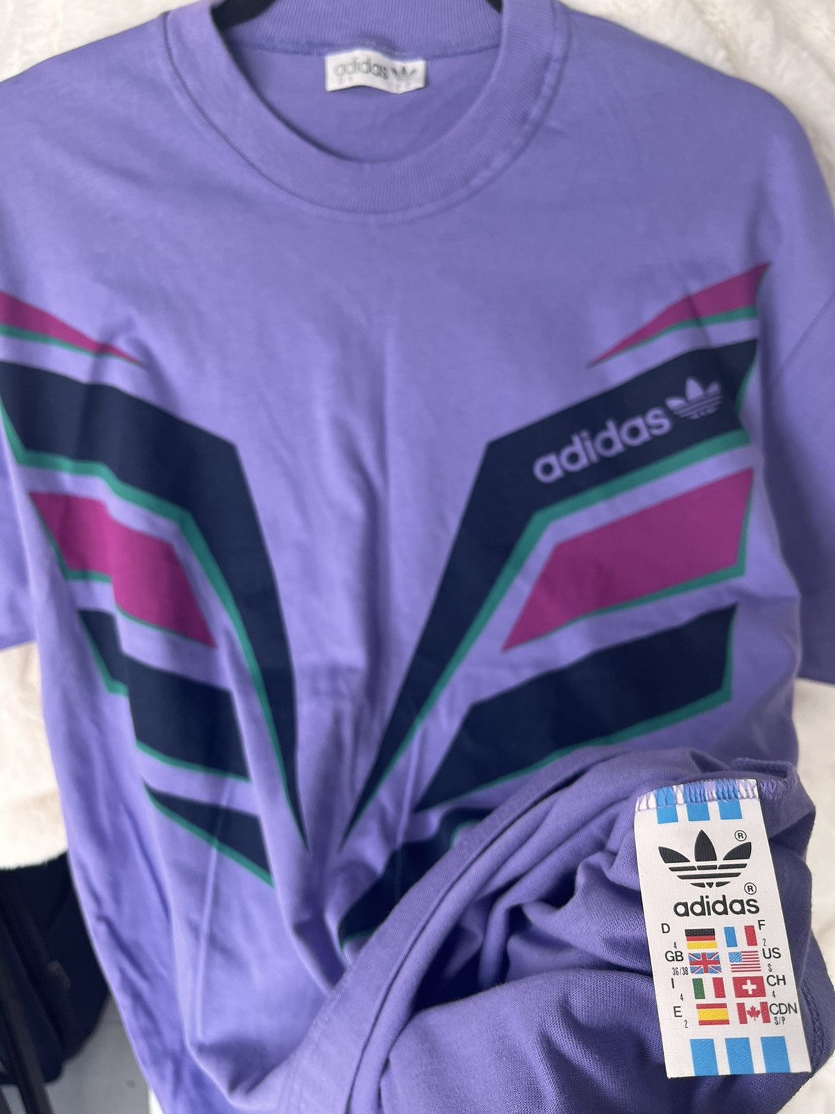 Adidas Rare vintage tee Adidas Size US M / EU 48-50 / 2 - 6 Thumbnail