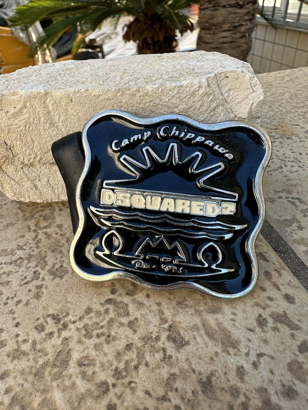 Dsquared2 Dsquared2 Badge Black Belt Size ONE SIZE - 3 Thumbnail