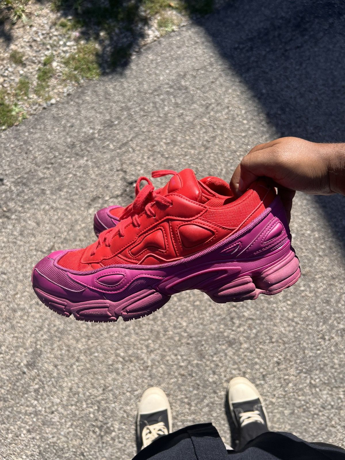 Purple raf cheap simons ozweego