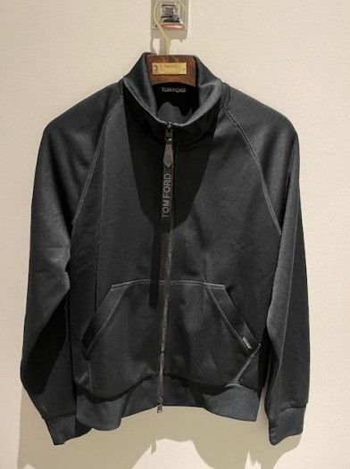Tom Ford o1w1db10824 Zip-Up Sweatshirt in Black Size US L / EU 52-54 / 3 - 1 Preview