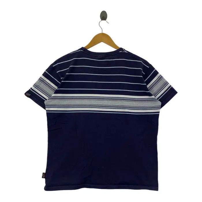 Vintage Vintage NEV FUTURE SHAPES Skateboard Striped Tee Shirt Size US L / EU 52-54 / 3 - 3 Thumbnail
