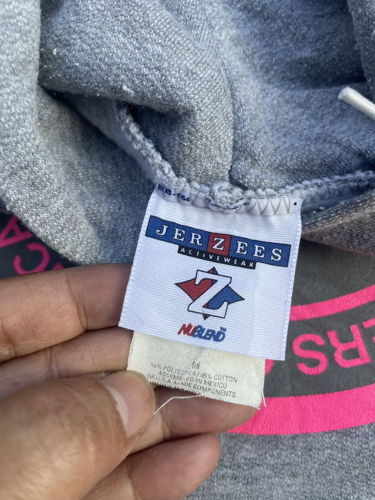 Jerzees Vintage Jerzees Hoodie Size US M / EU 48-50 / 2 - 13 Thumbnail