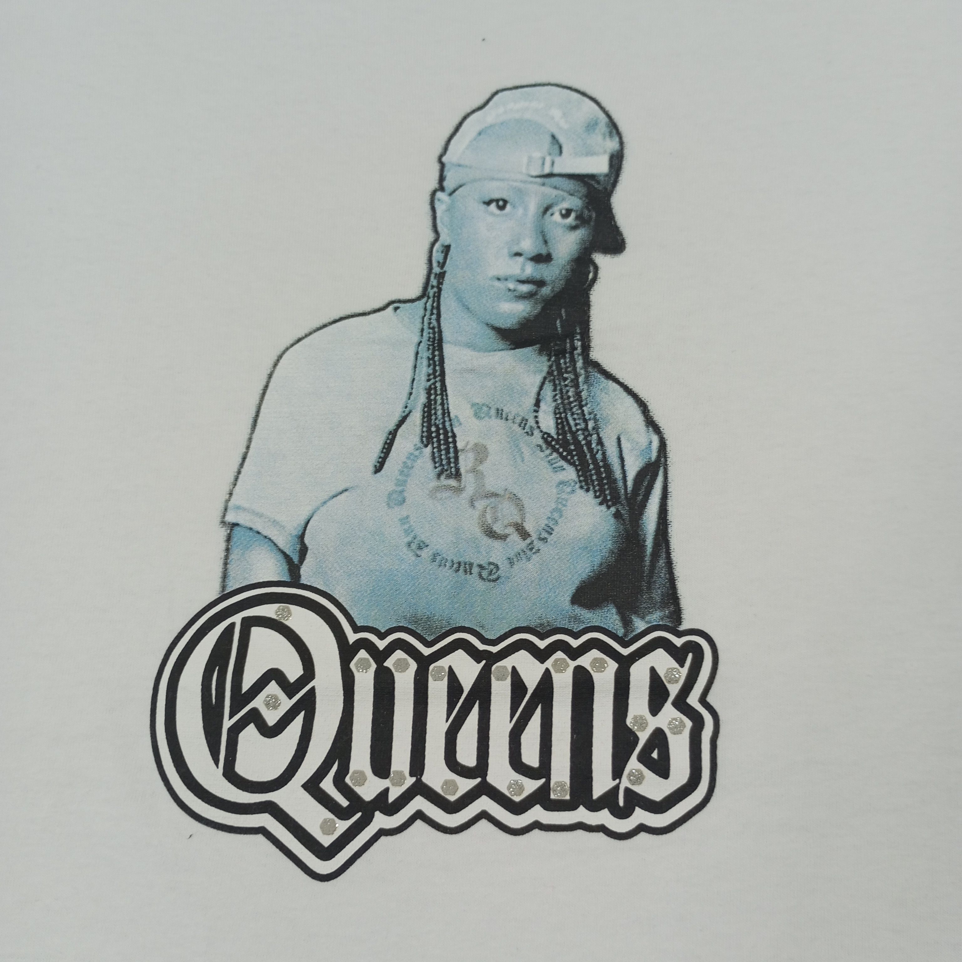 Band Tees × Vintage Queens Hip Hop Singer Music Style Tshirt Size US L / EU 52-54 / 3 - 2 Thumbnail