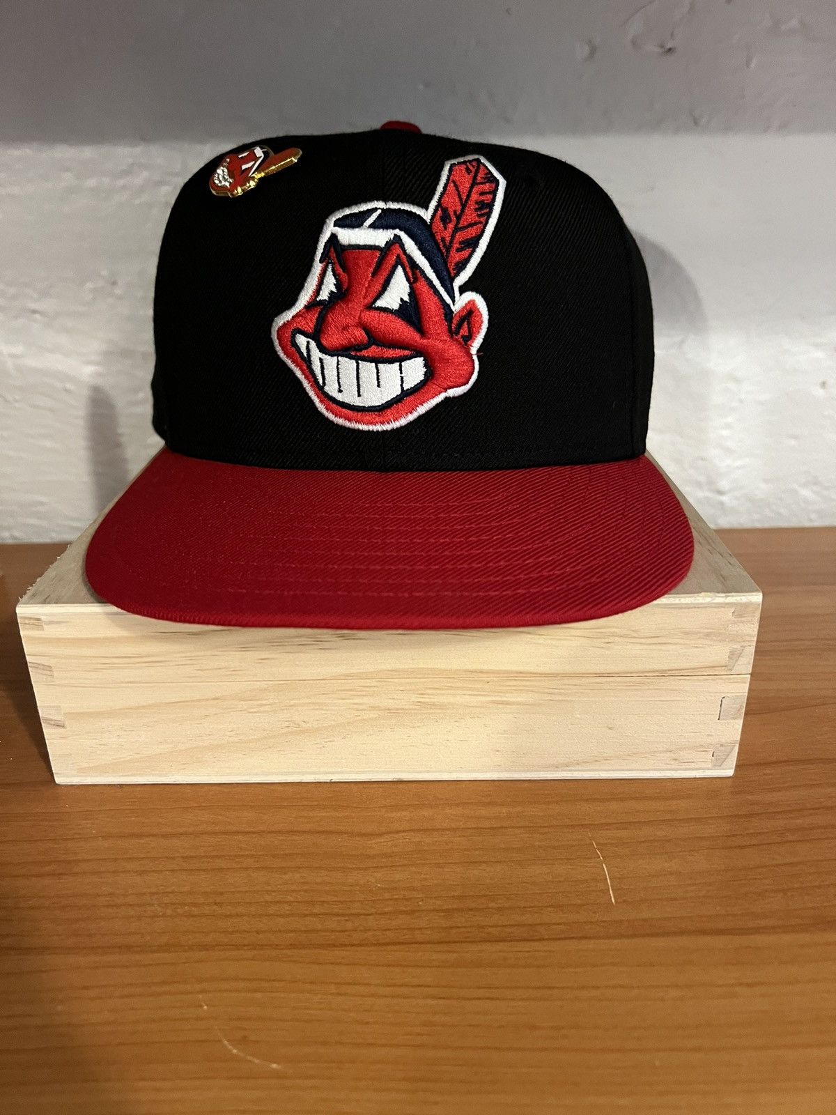 New Era Cleveland Indians New Era Fitted Size ONE SIZE - 1 Thumbnail